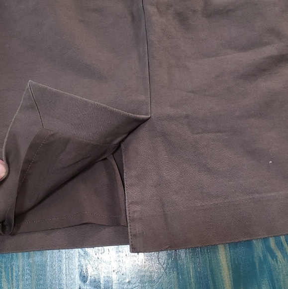 Olive green The Limited pencil skirt size 4 EUC - Picture 8 of 11